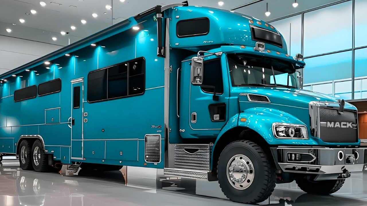 2026 Mack 6×6 Motorhome Camper: El monstruo off-road convertido en casa rodante